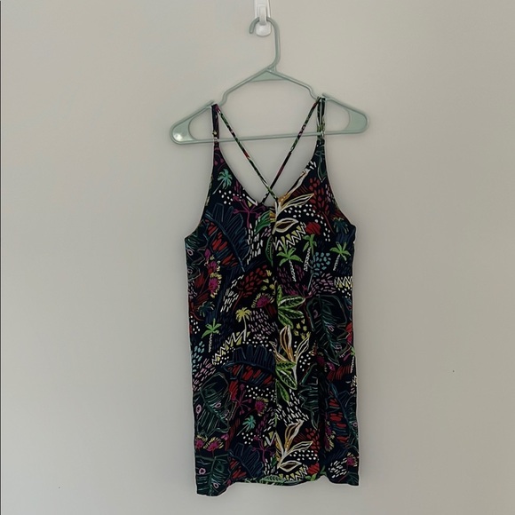 Colorful Patterned Sleeveless Dress - Picture 3 of 4